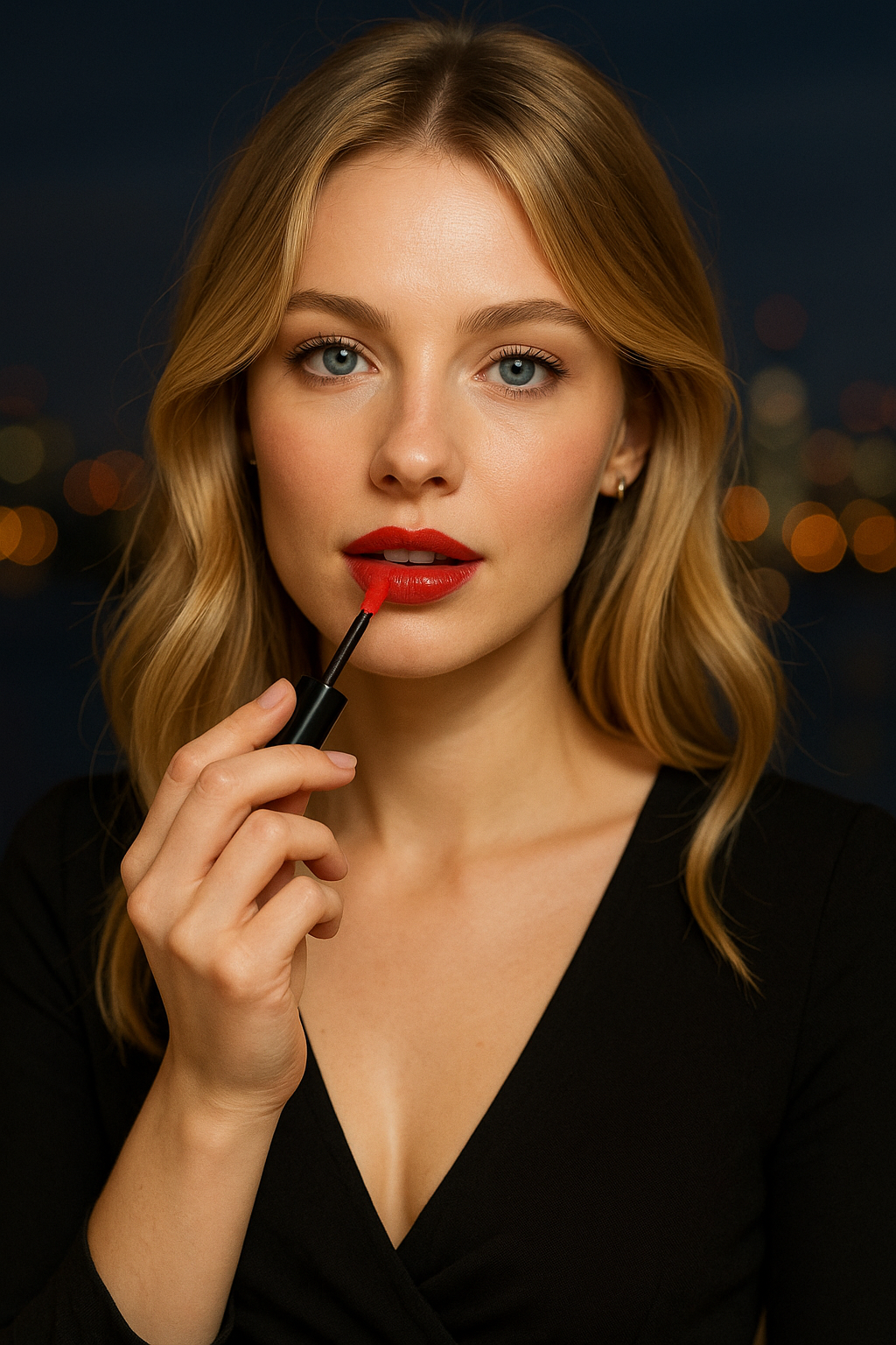 Matte Lip Stain - Velvet Red